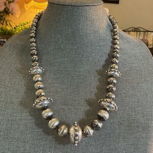 Western style Navajo necklace